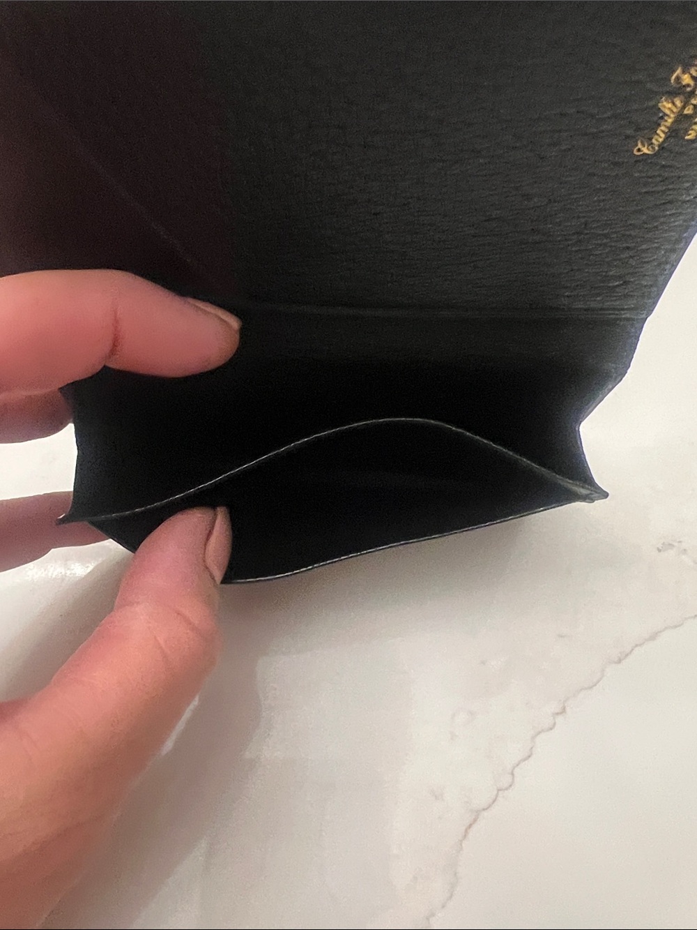 Authentic Vintage Camille Fournet Wallet never used. - Picture 11 of 12